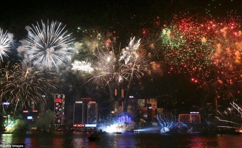 راس السنة الرياض احتفالات شاهد فضايح