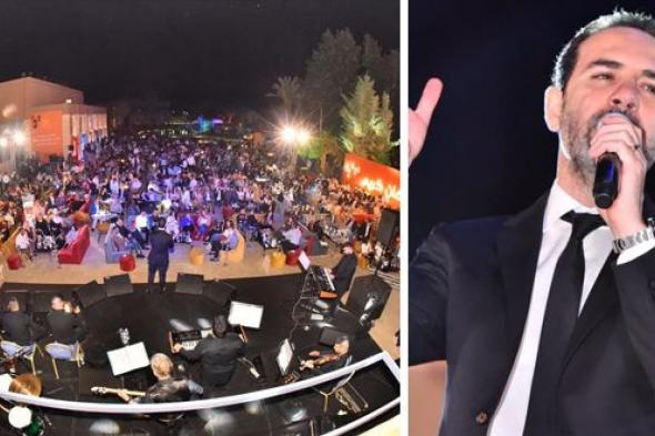 وائل جسار يتألق بحفل كامل العدد في الأردن – بالصور